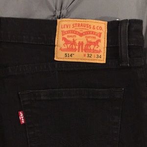Levi Strauss 514 Jeans - Black